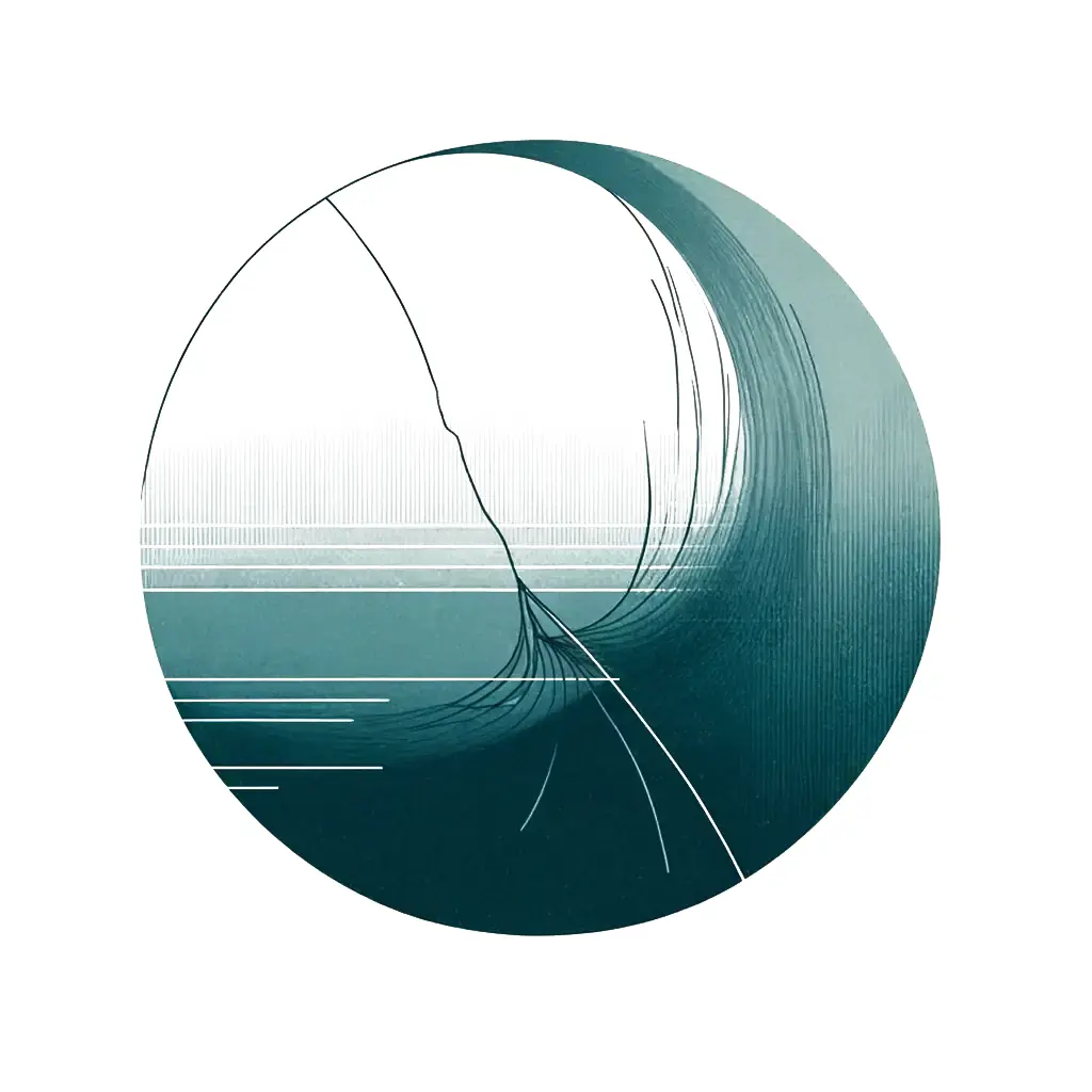 A circle simbolising deep healing